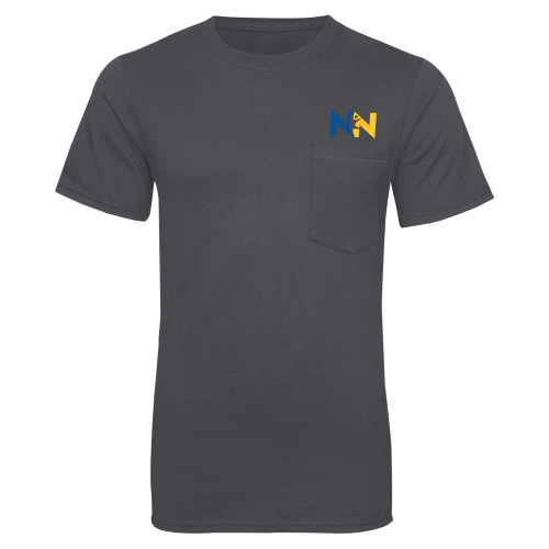  Charcoal T Shirt w/Pocket - Near North Health Primary Mark