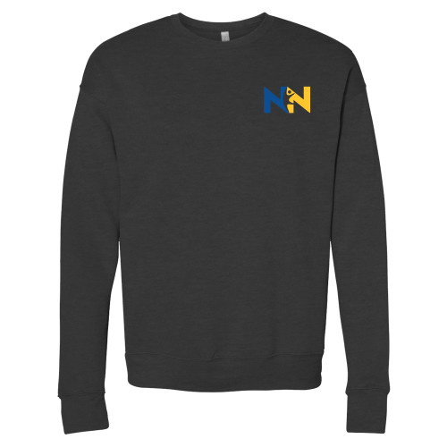  Bella + Canvas Dark Grey Heather Fleece Crew - Near North Health Primary Mark
