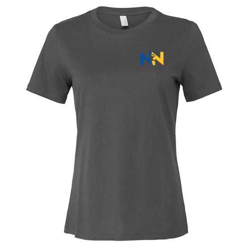  Bella + Canvas Womens Asphalt Relaxed Cotton T Shirt - Near North Health Primary Mark