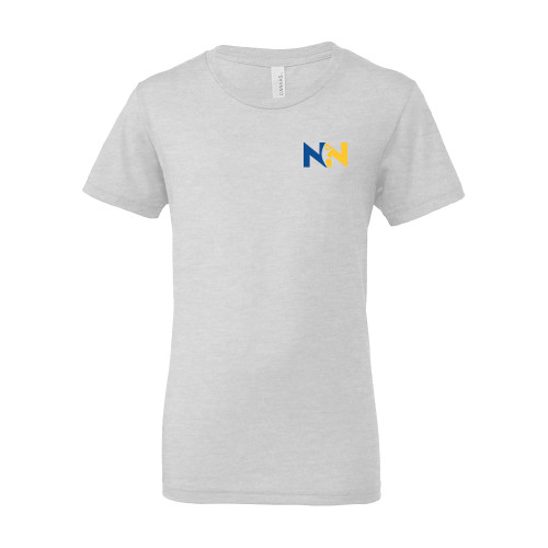  Bella + Canvas Youth Ash Grey Jersey T Shirt - Near North Health Primary Mark
