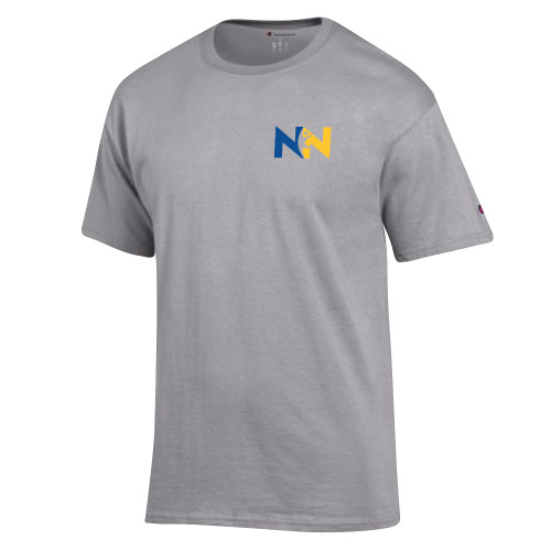  Champion Oxford Grey T Shirt - Near North Health Primary Mark