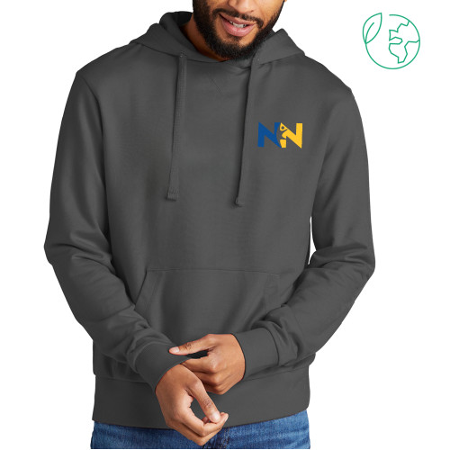  Allmade Dark Grey Organic French Terry Pullover Hoodie - Near North Health Primary Mark