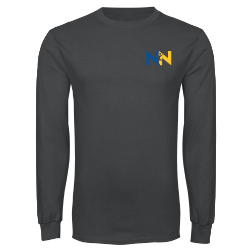  Charcoal Long Sleeve T Shirt - Near North Health Primary Mark