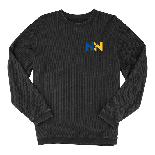  Boxercraft Womens Black Corded Crew - Near North Health Primary Mark