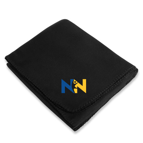  Black Arctic Fleece Blanket - Near North Health Primary Mark