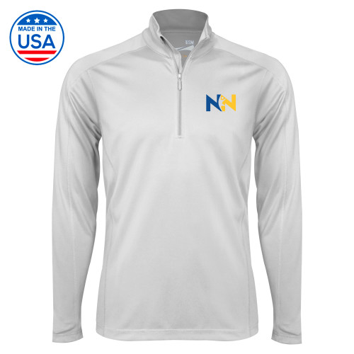  Syntrel White Interlock 1/4 Zip - Near North Health Primary Mark