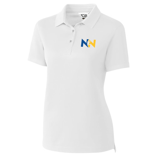  C&B Womens White Advantage Polo - Near North Health Primary Mark