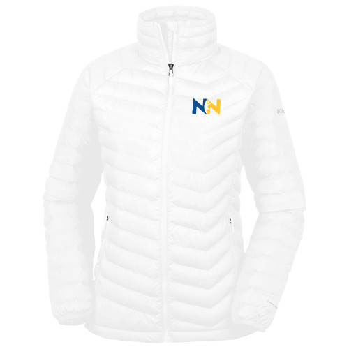  Columbia Womens White Powder Lite Jacket - Near North Health Primary Mark