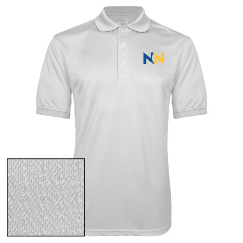  White Dry Mesh Polo - Near North Health Primary Mark