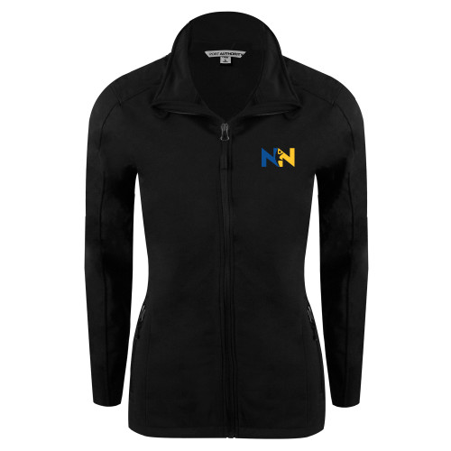  Womens Black Softshell Jacket - Near North Health Primary Mark