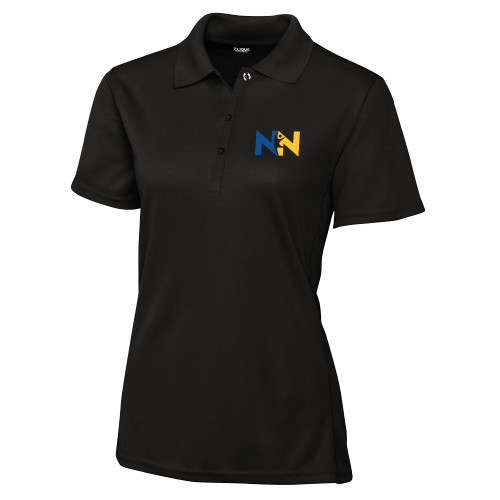  C&B Womens Black Clique Ice Pique Polo - Near North Health Primary Mark