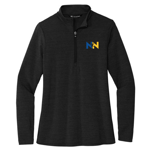  TravisMathew Womens Black Crestview 1/4 Zip - Near North Health Primary Mark