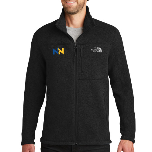 The North Face Black Heather Fleece Jacket - Near North Health Primary Mark