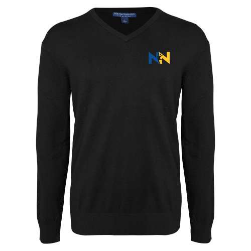  Black VNeck Sweater - Near North Health Primary Mark