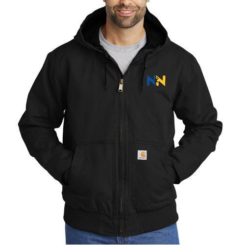  Carhartt Black Washed Duck Active Jacket - Near North Health Primary Mark