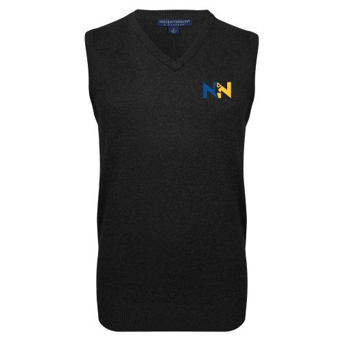  Black VNeck Sweater Vest - Near North Health Primary Mark