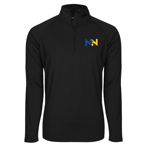  Sport Tek Black Sport Wick Stretch 1/2 Zip Pullover - Near North Health Primary Mark