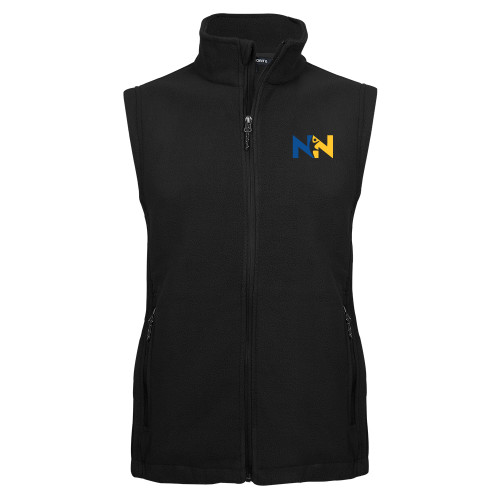  Black Fleece Full Zip Vest - Near North Health Primary Mark