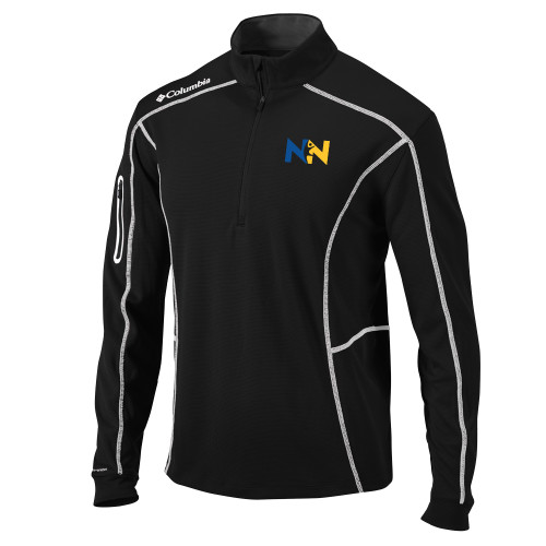  Columbia Black Omni Wick Shotgun 1/4 Zip - Near North Health Primary Mark