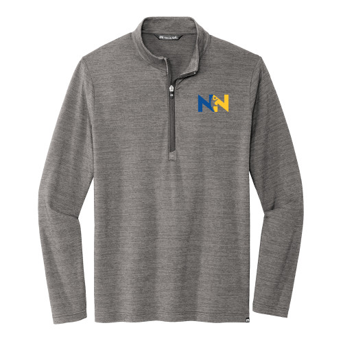  TravisMathew Grey Crestview 1/4 Zip Pullover - Near North Health Primary Mark
