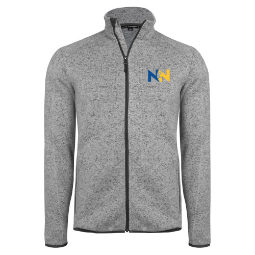 Main Image for  Grey Heather Sweater Fleece Jacket