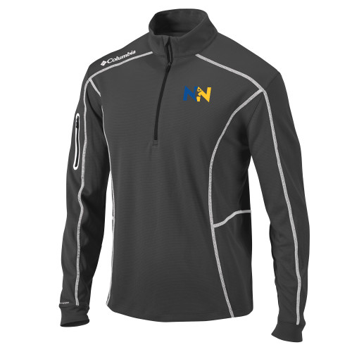  Columbia Charcoal Omni Wick Shotgun 1/4 Zip - Near North Health Primary Mark