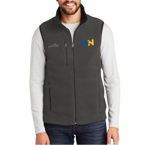  Eddie Bauer Charcoal Fleece Vest - Near North Health Primary Mark