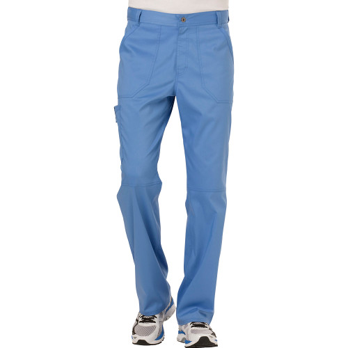  Mens Ciel Blue Revolution Scrub Pants BLANK - BLANK LOGO FOR SCRUBS