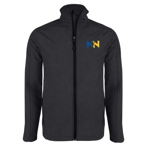  Charcoal Heather Softshell Jacket - Near North Health Primary Mark