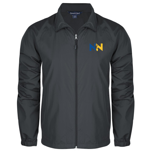  Charcoal Full Zip Wind Jacket - Near North Health Primary Mark