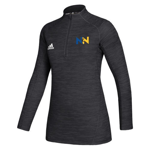  Adidas Womens Black Game Mode 1/4 Zip - Near North Health Primary Mark