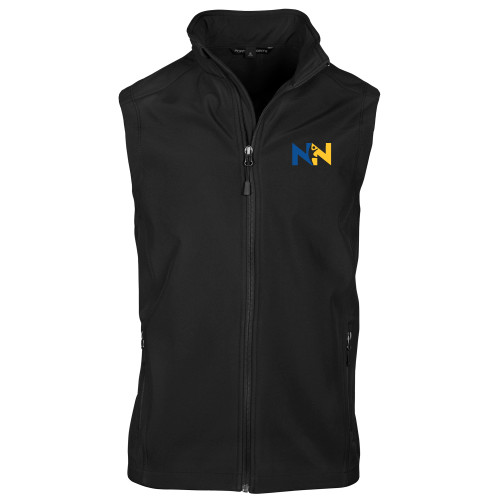  Black Softshell Core Vest - Near North Health Primary Mark