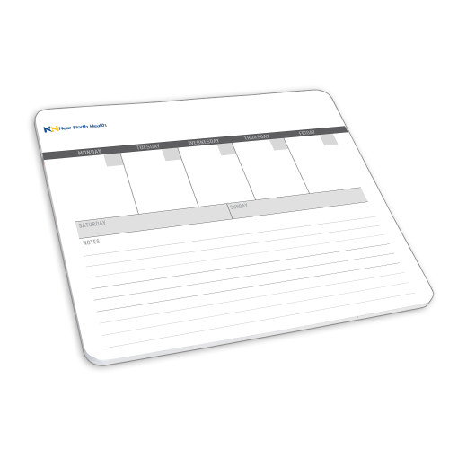  Mousepad/Week At A Glance Note Pad - Near North Health Flat