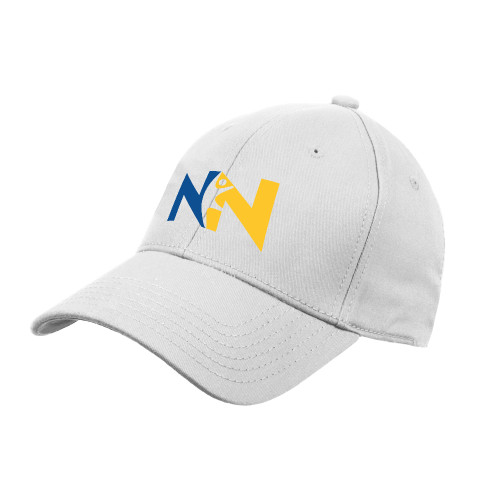  White Structured Adjustable Pro Style Hat - Near North Health Primary Mark