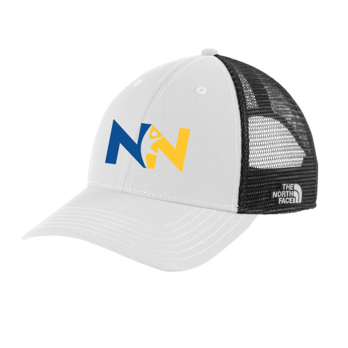  The North Face Vintage White/Grey Ultimate Trucker Hat - Near North Health Primary Mark