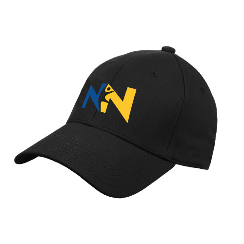  Black Structured Adjustable Pro Style Hat - Near North Health Primary Mark