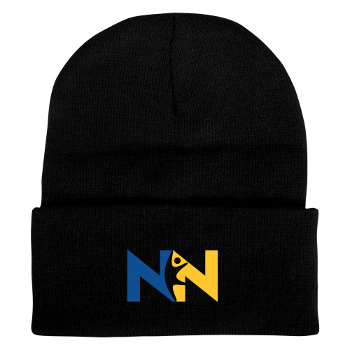  Black Knit Beanie w/Cuff - Near North Health Primary Mark