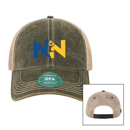  Legacy Black/Khaki Old Favorite Trucker Hat - Near North Health Primary Mark