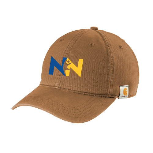  Carhartt Brown Cotton Adjustable Canvas Hat - Near North Health Primary Mark