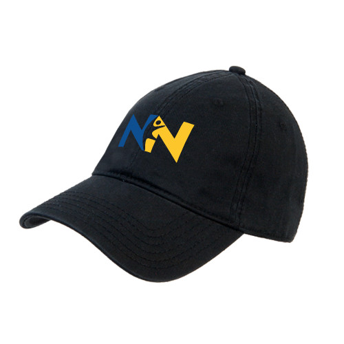  Black Unstructured Adjustable Low Profile Hat - Near North Health Primary Mark
