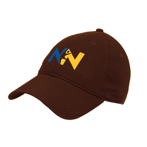  Brown Unstructured Adjustable Low Profile Hat - Near North Health Primary Mark