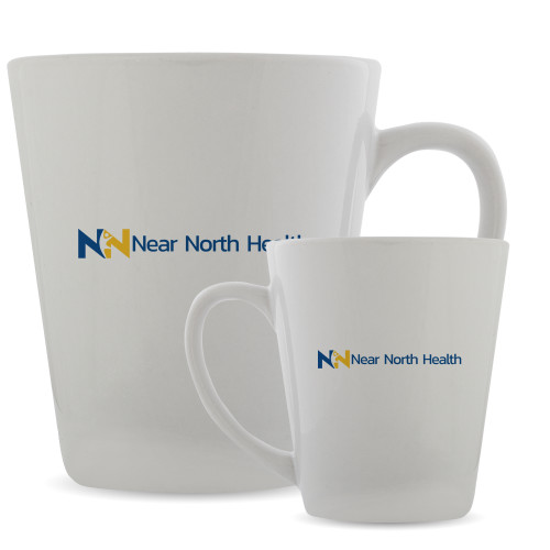  Full Color Latte Mug 12oz - Near North Health Flat