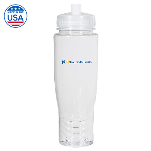  Spectrum Clear Sport Bottle 28oz - Near North Health Flat