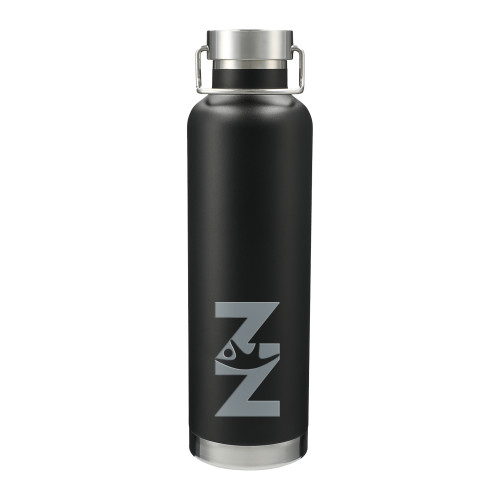  Thor Copper Vacuum Insulated Black Bottle 32oz - Near North Health Primary Mark Engraved