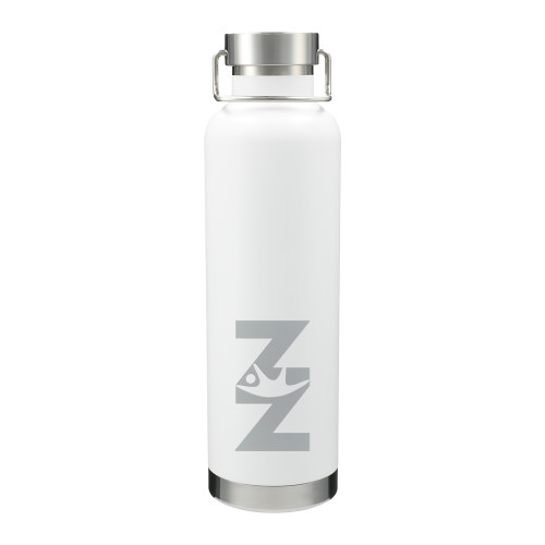  Thor Copper Vacuum Insulated White Bottle 32oz - Near North Health Primary Mark Engraved