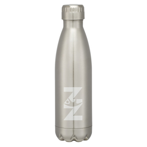  Swig Stainless Steel Silver Bottle 16oz - Near North Health Primary Mark Engraved