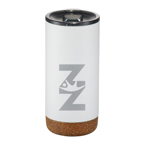  Valhalla Vacuum Insulated White Tumbler 16oz - Near North Health Primary Mark Engraved
