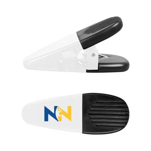  White Crocodile Clip/Magnet - Near North Health Primary Mark