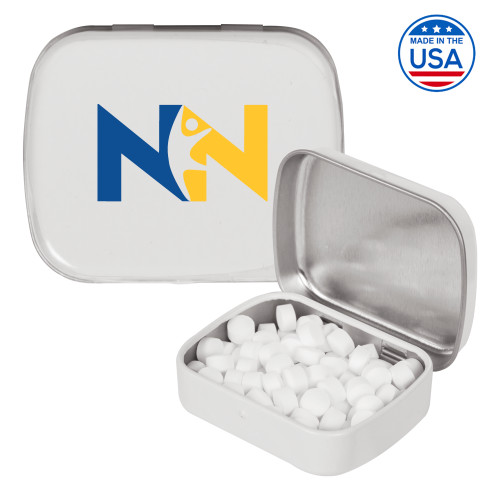  White Rectangular Peppermint Tin - Near North Health Primary Mark