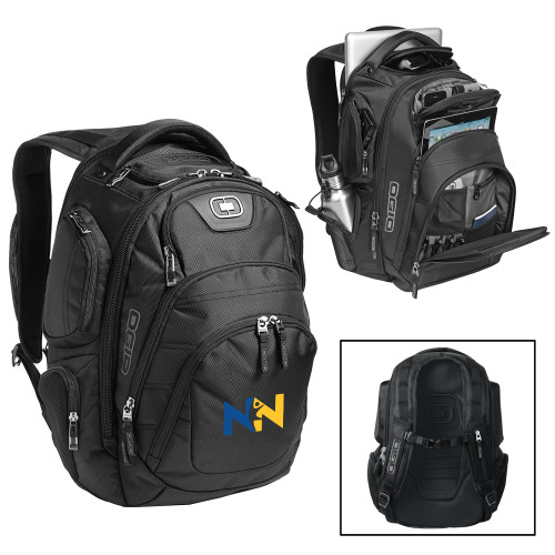  OGIO Black Stratagem Backpack - Near North Health Primary Mark